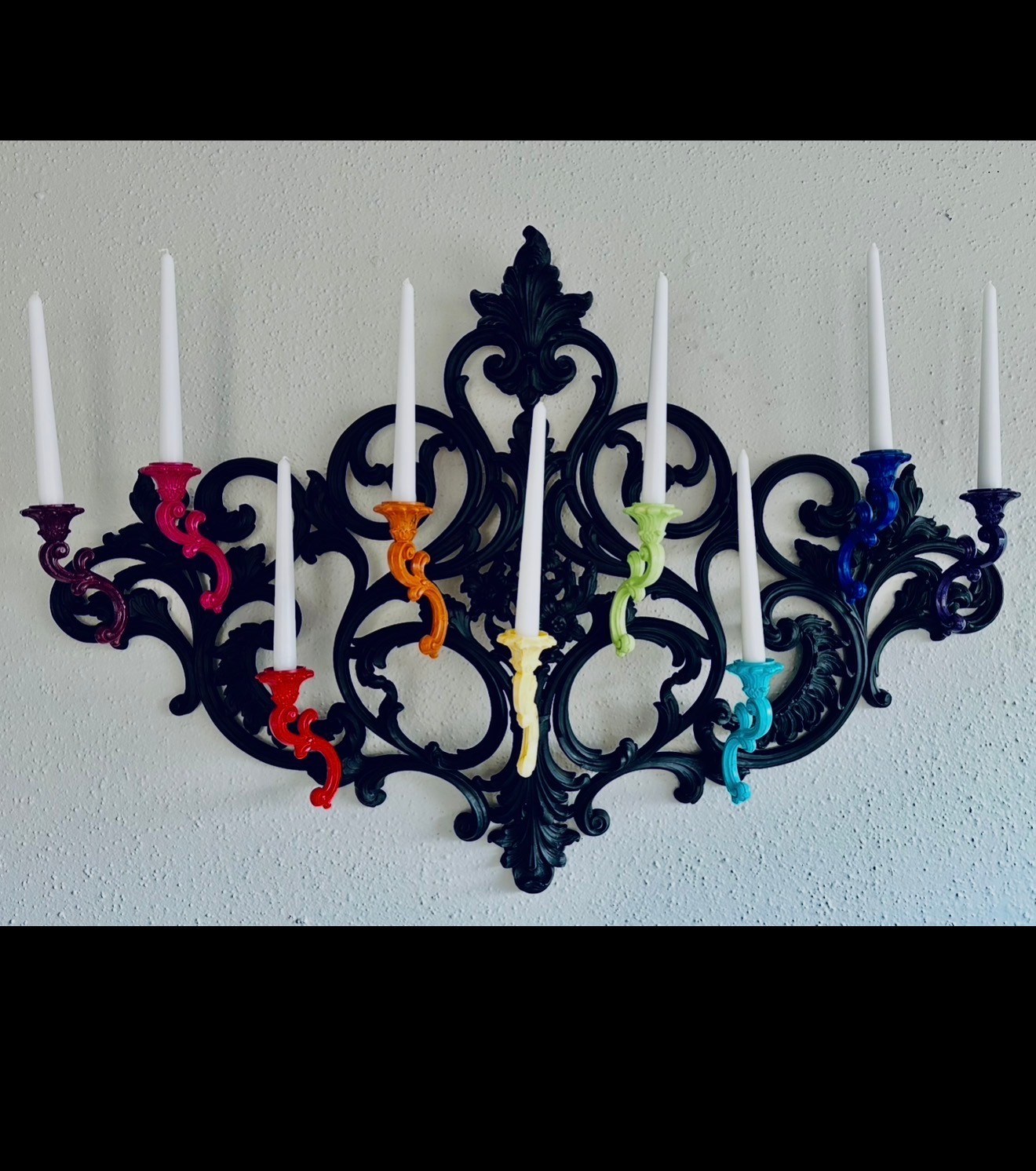 Rainbow Candelabra